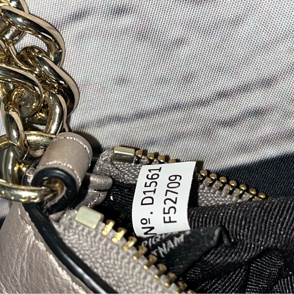 ✅SOLD✅ Vintage Y2K Coach Lyla Double Gusset Leather Crossbody Bag - Picture 11 of 17